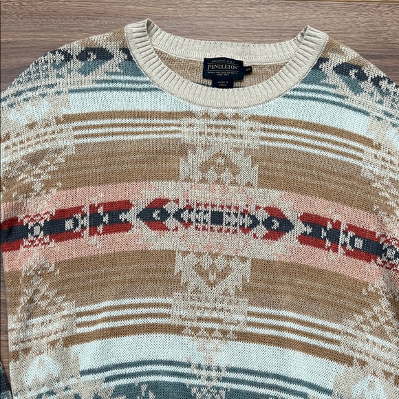 Pendleton Multicolor Patterned Sweater - Picture 6 of 15